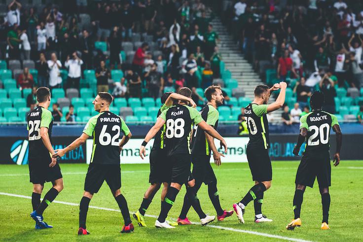 Antonio Delamea Mlinar je v nedeljo kar dvakrat zatresel mariborsko mrežo. | Foto: Grega Valančič/Sportida