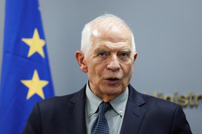 "S tem paketom sprejemamo nadaljnje ukrepe proti vpletenim v izogibanje sankcijam ter obrambnemu in vojaškemu sektorju," je pojasnil Josep Borrell.  | Foto: Reuters