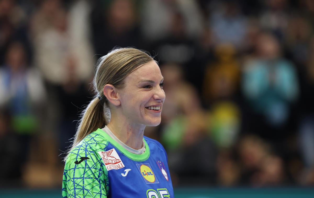 slovenska ženska rokometna reprezentanca, Barbara Lazović | Barbara Lazović bo po olimpijskih igrah v Parizu končala športno pot. | Foto www.alesfevzer.com