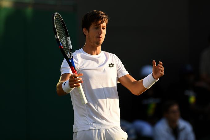 Aljaž Bedene se bo v prvem krogu pomerili s 36. igralcem sveta Nikolosom Basilašvilijem. | Foto: Getty Images