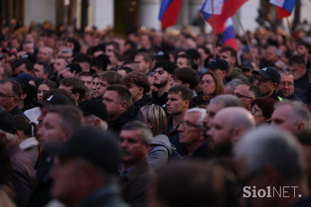 Protestni shod Novo mesto