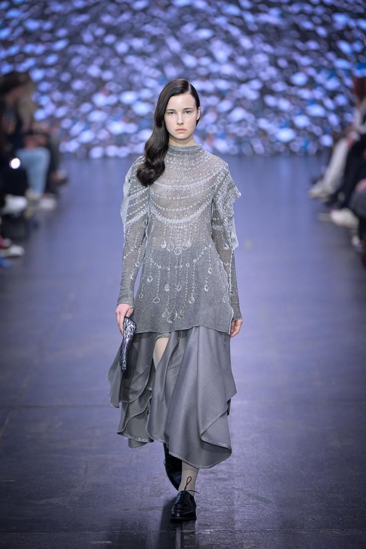 Stajling, ki je na letošnjem tednu mode naredil vtis. | Foto: Jure Makovec