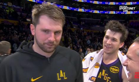 Dončić po bravuri s šaljivo pripombo na račun Reavesa spravil novinarja v smeh