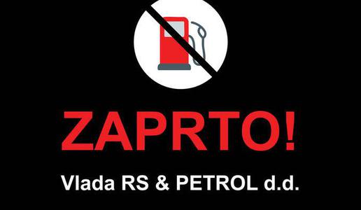 Žalni trak čez Petrolov znak