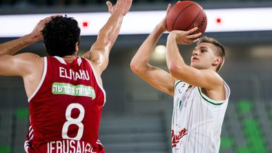 Olimpija ostaja brez zmage v evropskem pokalu