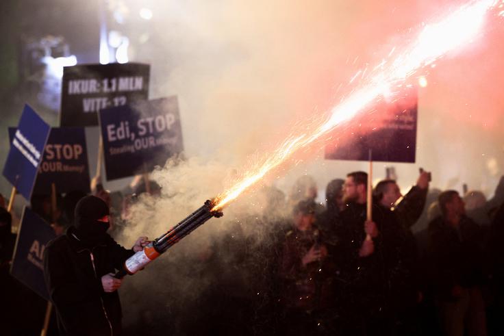 Albanija, Tirana, protesti | Foto: Reuters