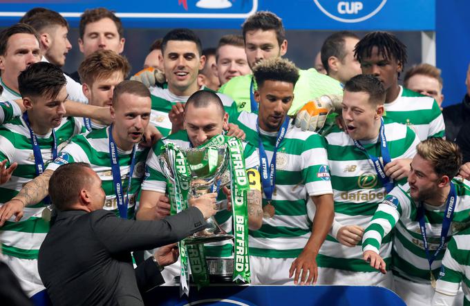Eden izmed možnih tekmecev v prvem krogu je tudi nekdanji evropski prvak Celtic. | Foto: Reuters