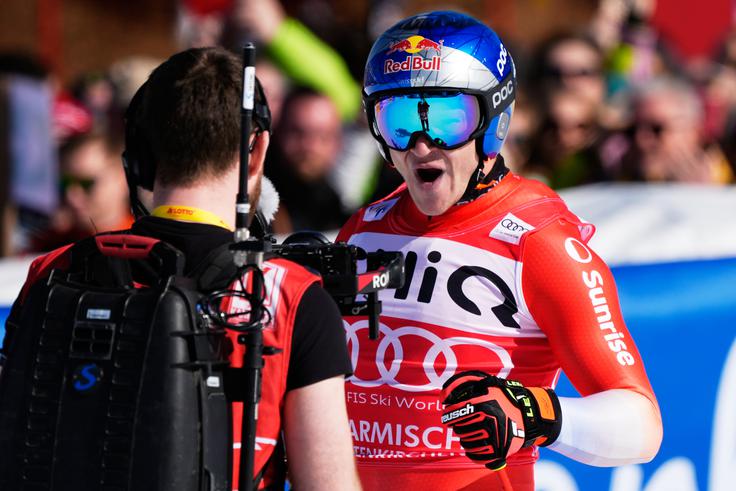 Odermatt je bil zadovoljen s svojim nastopom. | Foto: Reuters