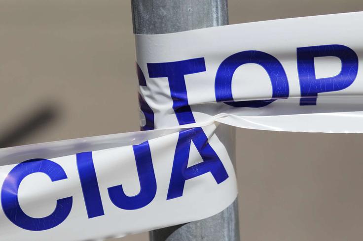 policija, policijski trak | Foto: Daniel Novakovič/STA