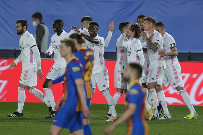 Real Madrid se bo prihodnji teden v prvi polfinalni tekmi lige prvakov pomeril s Chelseajem. | Foto: Guliverimage/Vladimir Fedorenko