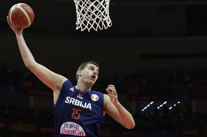 Nikola Jokić Srbija | Dvakratni zaporedni MVP sezone NBA Nikola Jokić bo po treh letih znova oblekel dres Srbije. | Foto Reuters