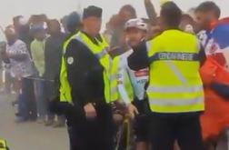 "Zelo, zelo agresivni" policisti zadrževali Vingegaarda in Adama Yatesa #video