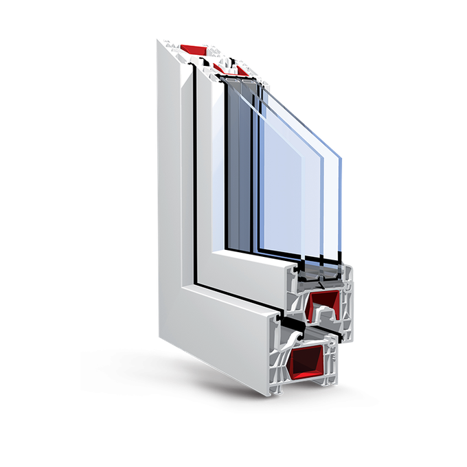PREMIUM+ okna ARCONT so Arcontova najbolj prodajana okna v standardni izvedb z 48 mm troslojnim steklom za odlično toplotno (Ug=0,5 W/m2/K) in zvočno (RW=34 dB) izolativnost. | Foto: ARCONT IP, d.o.o.