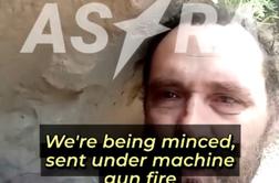 Obupan ruski vojak se je oglasil iz Vovčanska: Ne vem, ali bom ranjen ali ubit #video