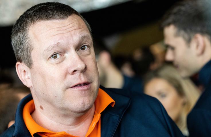 "Pripravljalno obdobje se je zaradi vseh okoliščin malo zavleklo, vendar bo ekipa dobila končno obliko v naslednjem mesecu," pravi trener ACH Volley Radovan Gačič. | Foto: Vid Ponikvar