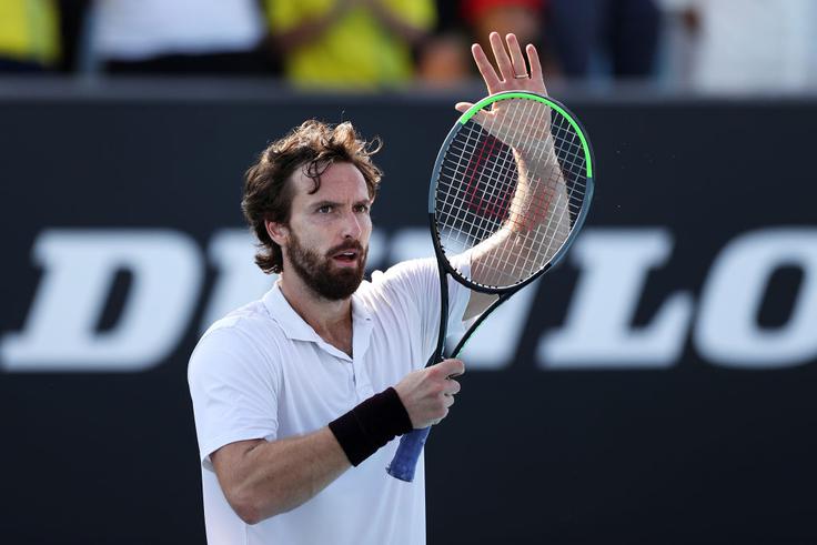 Ernests Gulbis je bil tokrat boljši nasprotnik. | Foto: Gulliver/Getty Images