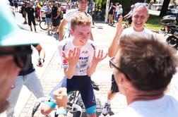 Slovenski kolesarski biser Jakob Omrzel navdušil trenerja Radakovića in nekdanjega šefa Finka
