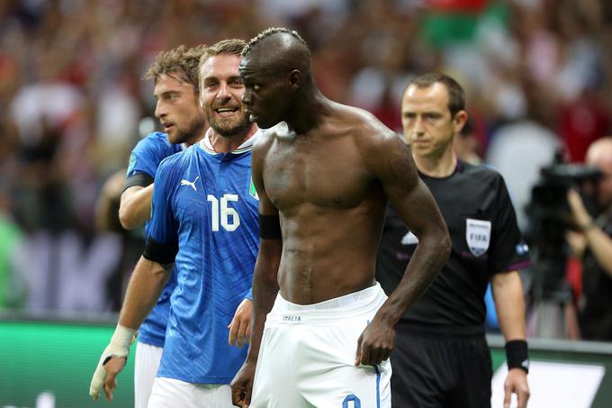 Kontroverzni napadalec Milana Mario Balotelli ne bo zaigral na Euru 2016. | Foto: 