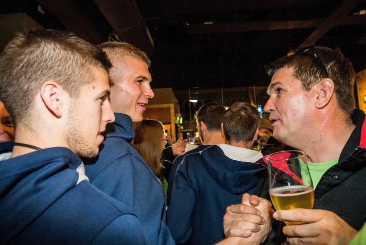 Upa, da bo v torek več slovenskih navijačev kot na tekmi osmine finala proti Ukrajini. | Foto: Vid Ponikvar