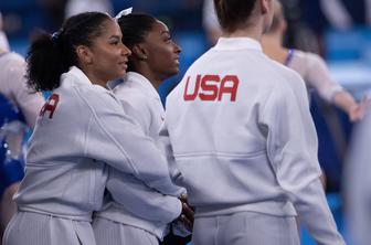 Nenaden umik Simone Biles priložnost za njeno najboljšo prijateljico