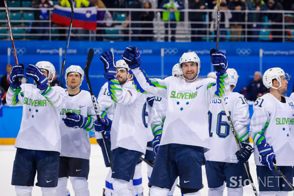 slovenska hokejska reprezentanca ZDA OI