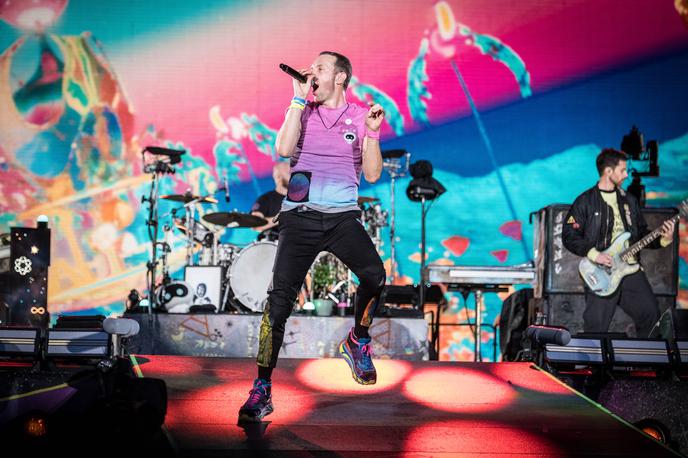 Coldplay, skupina | Turneja Music Of The Spheres se je sicer začela že marca 2022, letos pa se zaključuje s koncerti na Novi Zelandiji. | Foto Guliverimage