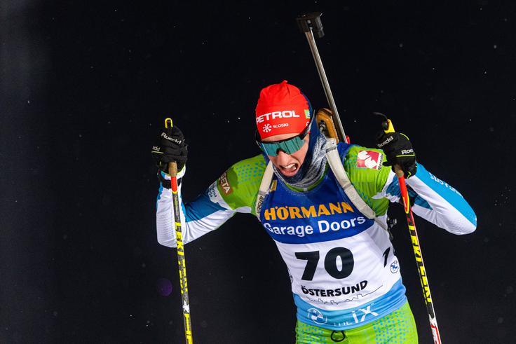 Debitant v svetovnem pokalu Lovro Planko je bil danes najboljši slovenski tekmovalec. | Foto: Guliverimage/Vladimir Fedorenko