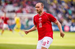 Eriksen: Počutim se dobro, okrevanje se je že začelo