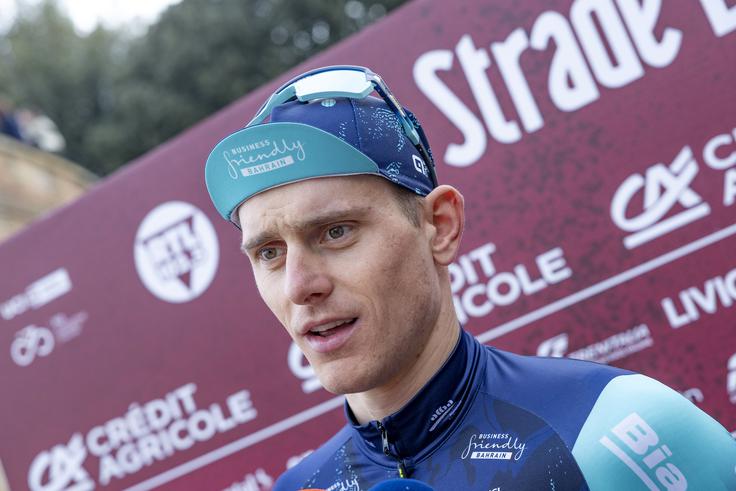 Matej Mohorič je eden od štirih slovenskih kolesarjev pri Bahrain-Victorious. | Foto: Ana Kovač