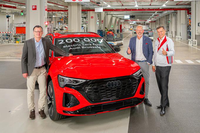 Predlani dosežen mejnik 200 tisoč izdelanih avtomobilov v Bruslju bo kmalu le še bled spomin. | Foto: Audi