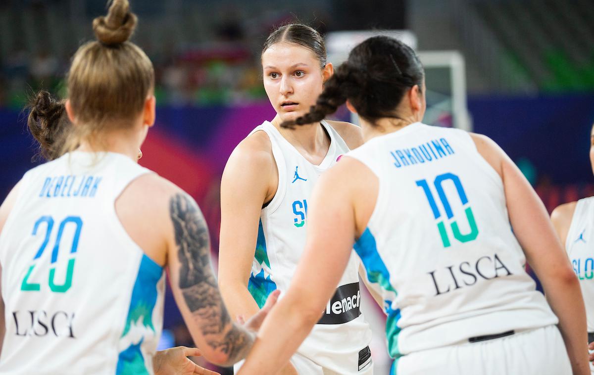 slovenska ženska košarkarska reprezentanca Slovenija : Francija Ajša Sivka | Foto Siniša Kanižaj/Sportida