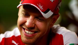 Ferrarijev Vettel kričal od veselja, Mercedes padel v globoko brezno