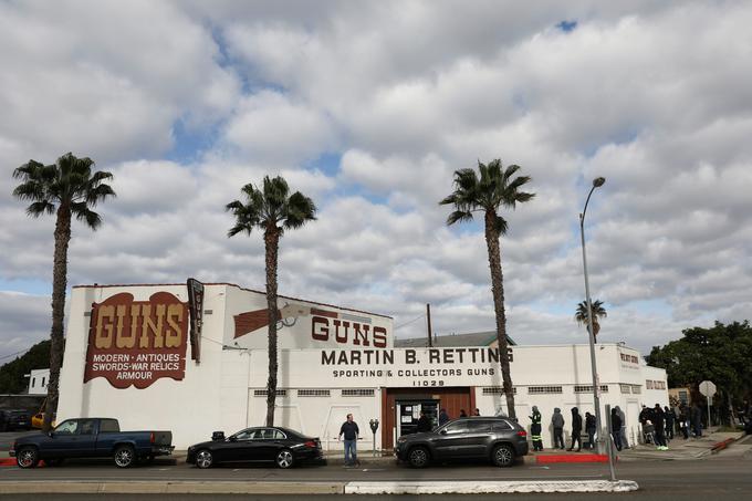 Prodajalna orožja v kalifornijskem mestu Culver City | Foto: Reuters