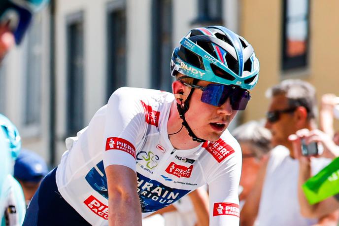 Jakob Omrzel | V ekipi Bahrain Victoriousa je tudi mladi Jakob Omrzel. | Foto Aleš Fevžer