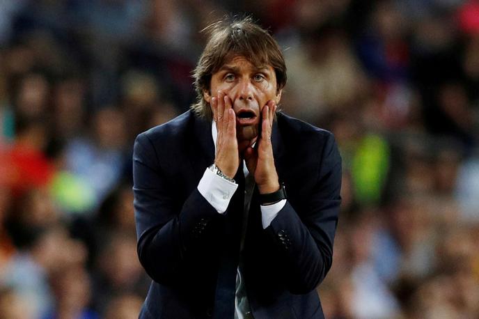 Antonio Conte | Antonio Conte se v teh dneh zagotovo ne počuti najbolj sproščeno. | Foto Reuters