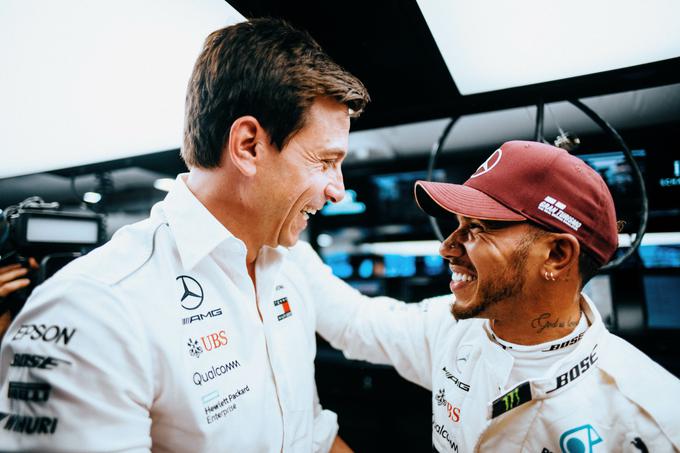 Sanjska naveza Tota Wolffa in Lewisa Hamiltona obvladuje svetovno prvenstvo formule ena. | Foto: Mercedes-Benz