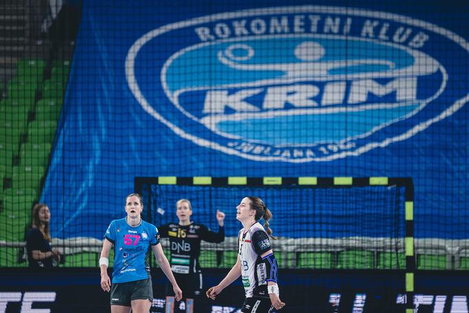 Liga prvakinj, četrtfinale: Krim Mercator - Vipers Kristiansand | Foto: Grega Valančič/Sportida