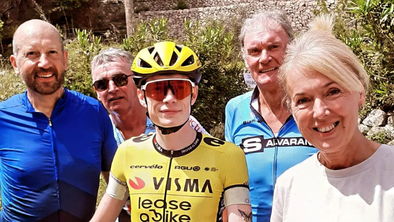 Jonas Vingegaard presenetil s tatujem? Opazili so ga na Majorki.