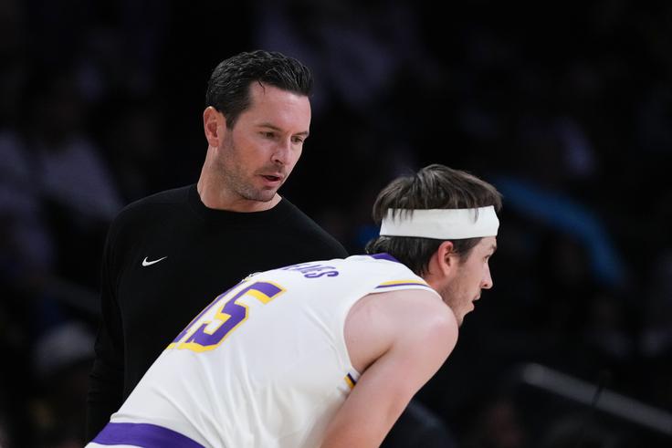 Austin Reaves je bil najboljši strelec Lakersov. | Foto: Guliverimage