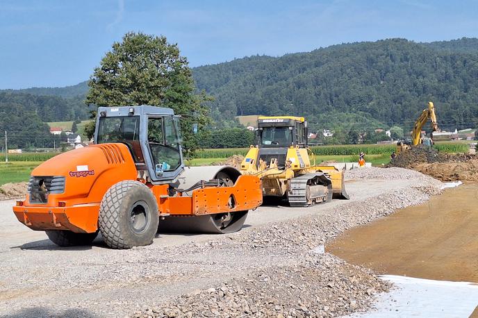 Gradnja avtocestnega priključka Dragomer | Foto STA