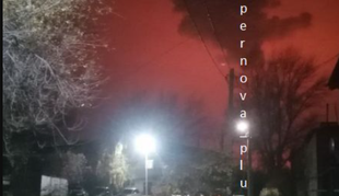 Ukrajinci z droni zadeli največji obrat za predelavo plina na svetu