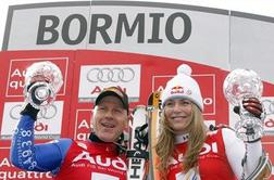 L. Vonn in D. Cuche: najhitrejša med najhitrejšimi