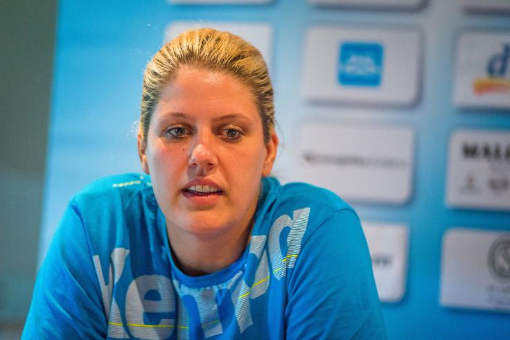 Prva vratarka Miša Marinček je dala prednost mlajšim. | Foto: Sportida