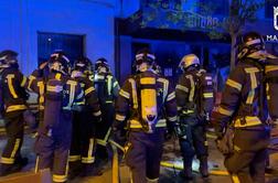 V požaru v Madridu dva mrtva, deset ranjenih