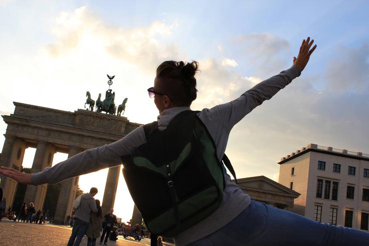 Brandenburška vrata, eden od klasičnih simbolov Berlina | Foto: Osebni arhiv