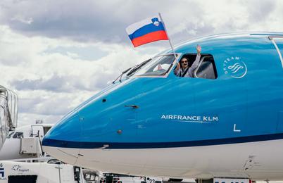 Družba KLM v poletnem urniku z dodatnim poletom iz Ljubljane