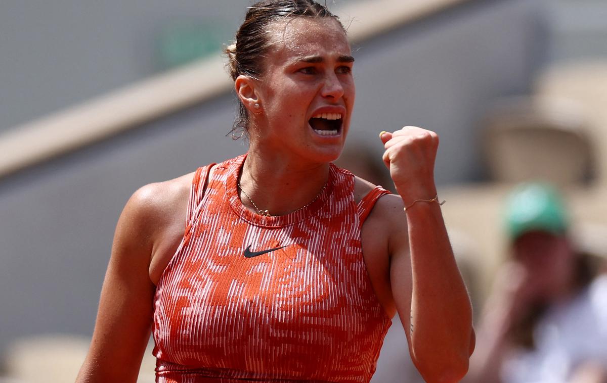 Arina Sabalenka | Arina Sabalenka se je zanesljivo uvrstila v četrtfinale. | Foto Reuters