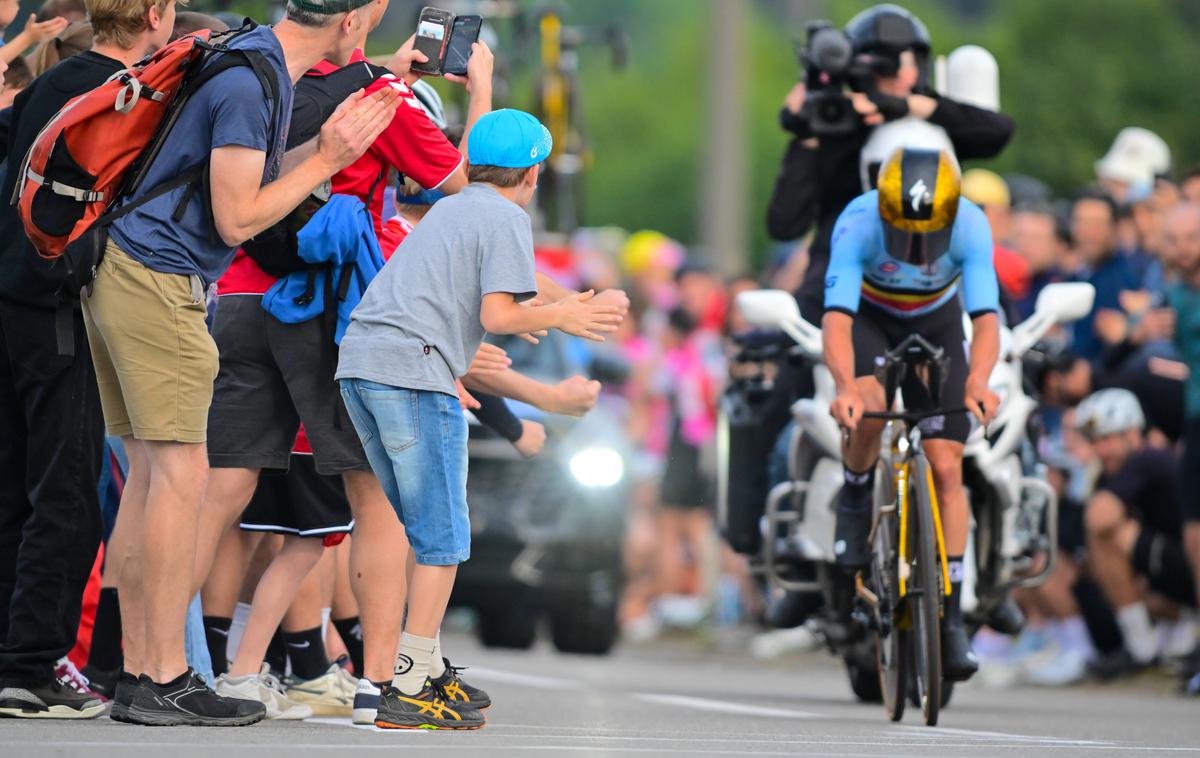 Remco Evenepoel kronometer SP | Remco Evenepoel je ubranil naslov svetovnega prvaka v kronometru. | Foto Guliverimage