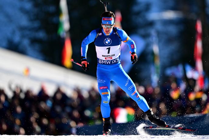 Italijanski biatlonec Giacomel do tretje zmage v karieri