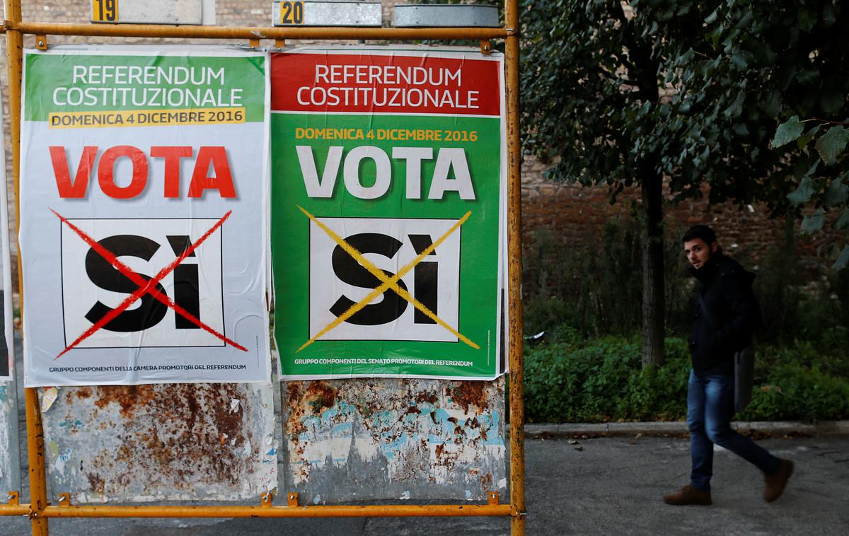 Italija referendum | Foto Reuters
